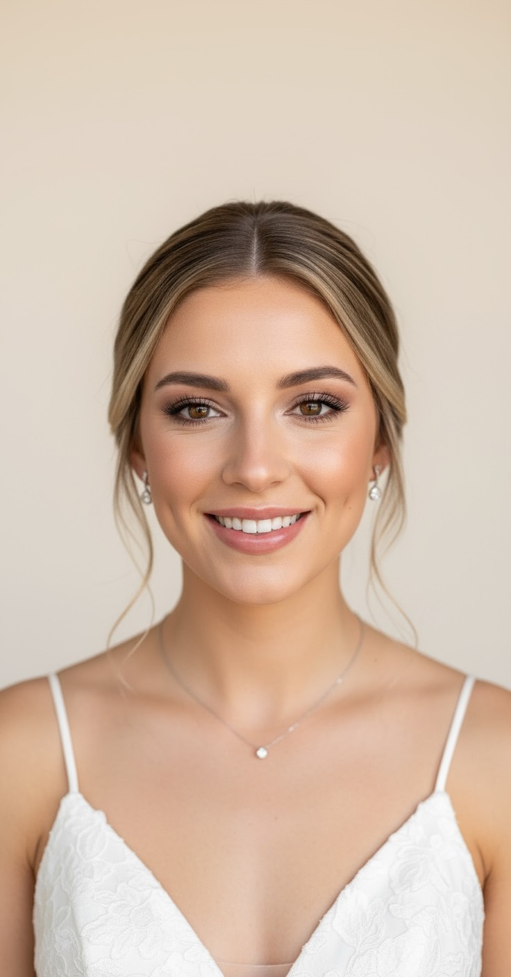 After Hair Down Bridesmaid